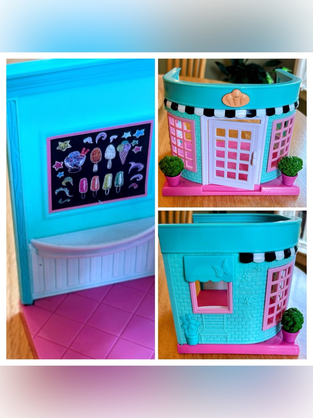 Li’l Woodzeez Toy Scoops & Sprinkles Ice Cream Shop -no accessories included
